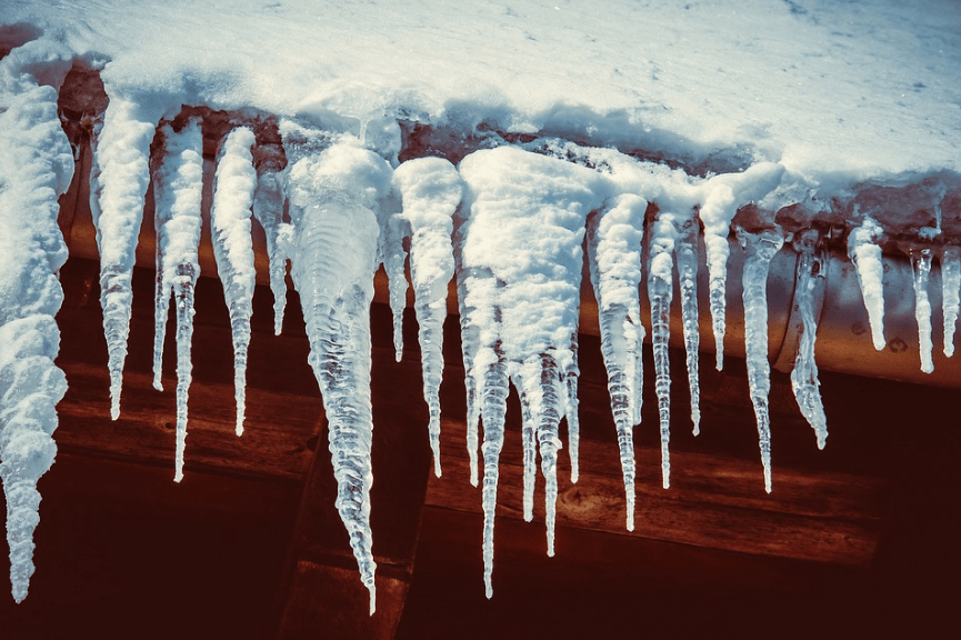 Ice Formation could cause water seepage. 