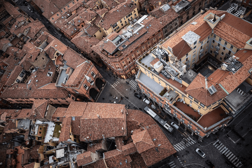 Old City Roofs. 