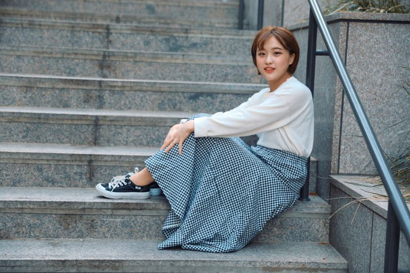 Casual wear for women in South Korea.