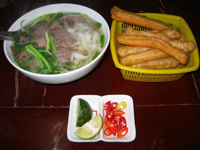 The Northern style Pho in Vietnam,