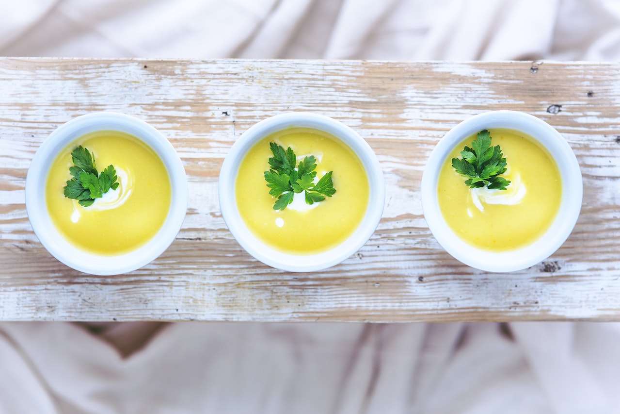 Photo leek and potato soup